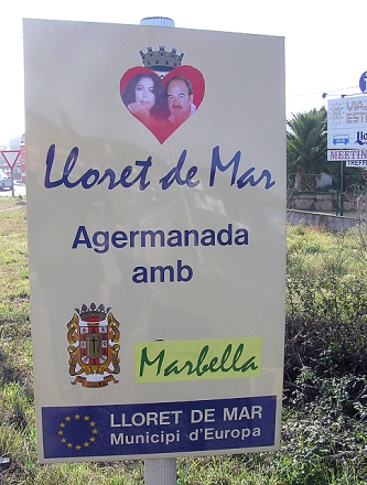 Lloret s'agermana amb Marbella