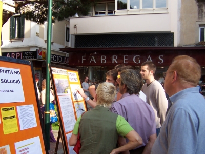 Carretera fora de Sant Pere Carretera fora de Sant Pere