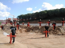 Acció contundent de SOS Lloret a Santa Clotilde