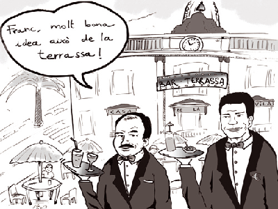 SOS Lloret vinyeta humorística