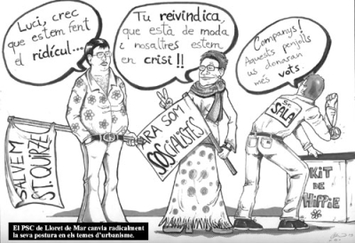 SOS Lloret vinyeta humorística