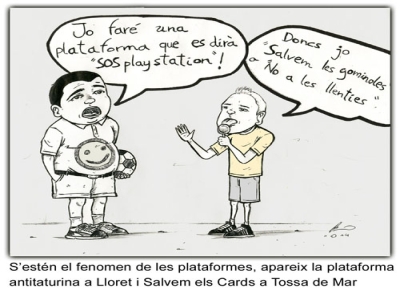 SOS Lloret plataformes