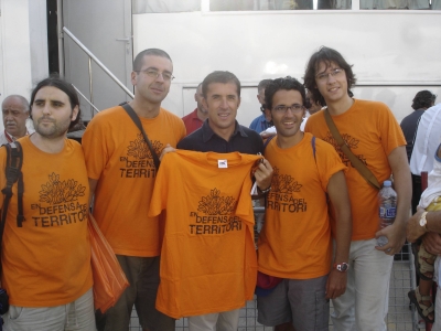 SOS Lloret acció volta ciclista a Espanya