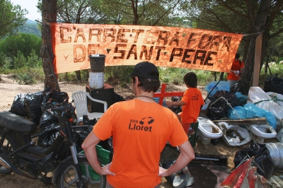 SOS Lloret neteja popular de l'Àngel i Sant Pere del Bosc