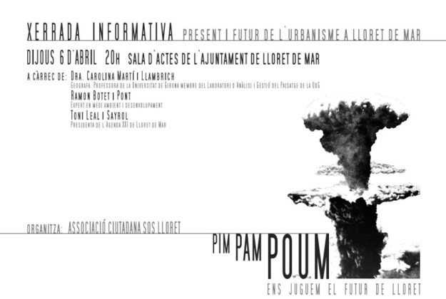 SOS Lloret xerrada informativa POUM