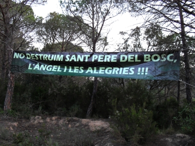 No destruïm Sant Pere del Bosc, l'Àngel i les Alegries