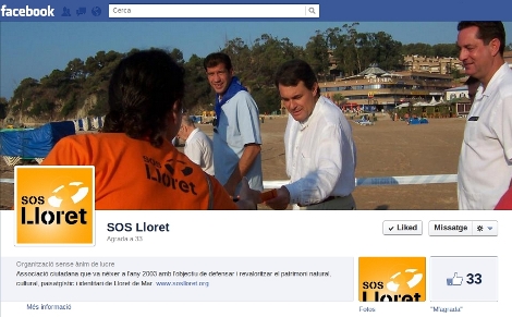 Facebook SOS Lloret