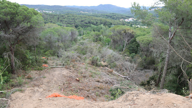 Lloc per on està previst que passi la C-32